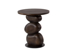 Sunpan 111733 - Paplo End Table - Medium Brown